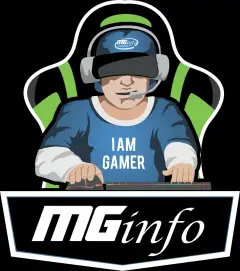 Mascote da MGinfo: um gamer de boné e headset numa cadeira verde